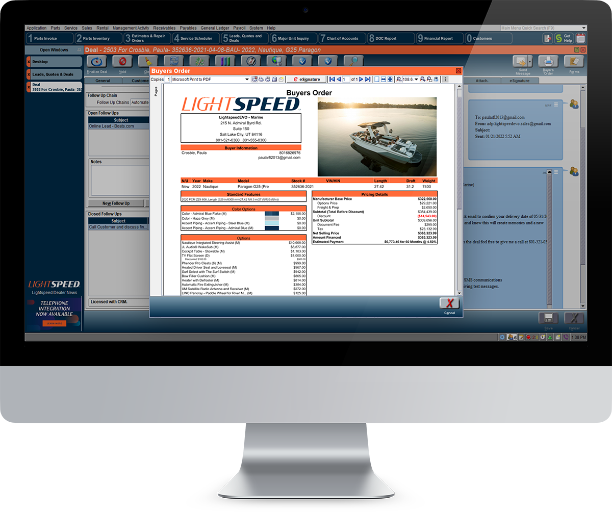 LeadFlow screenshot