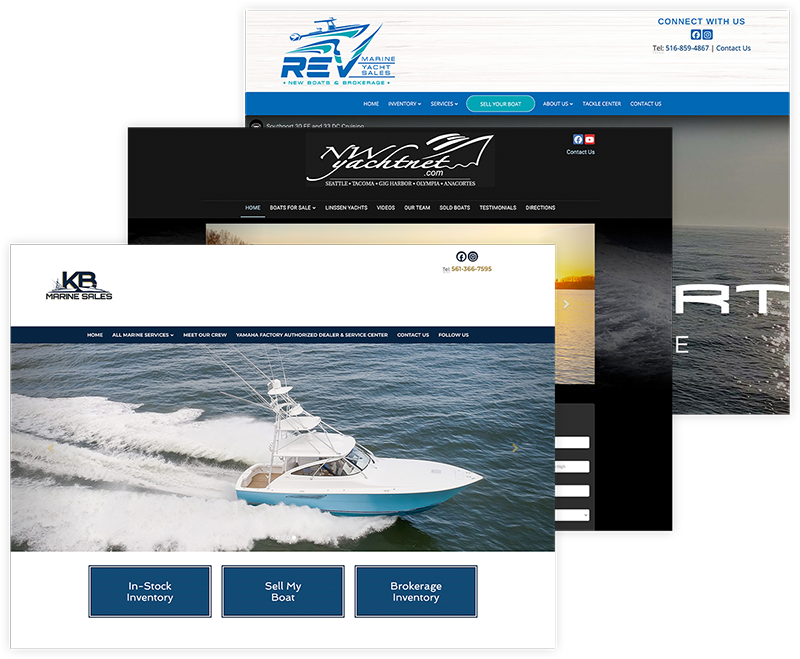 Boats Group Websites Boats Group websites screenshots